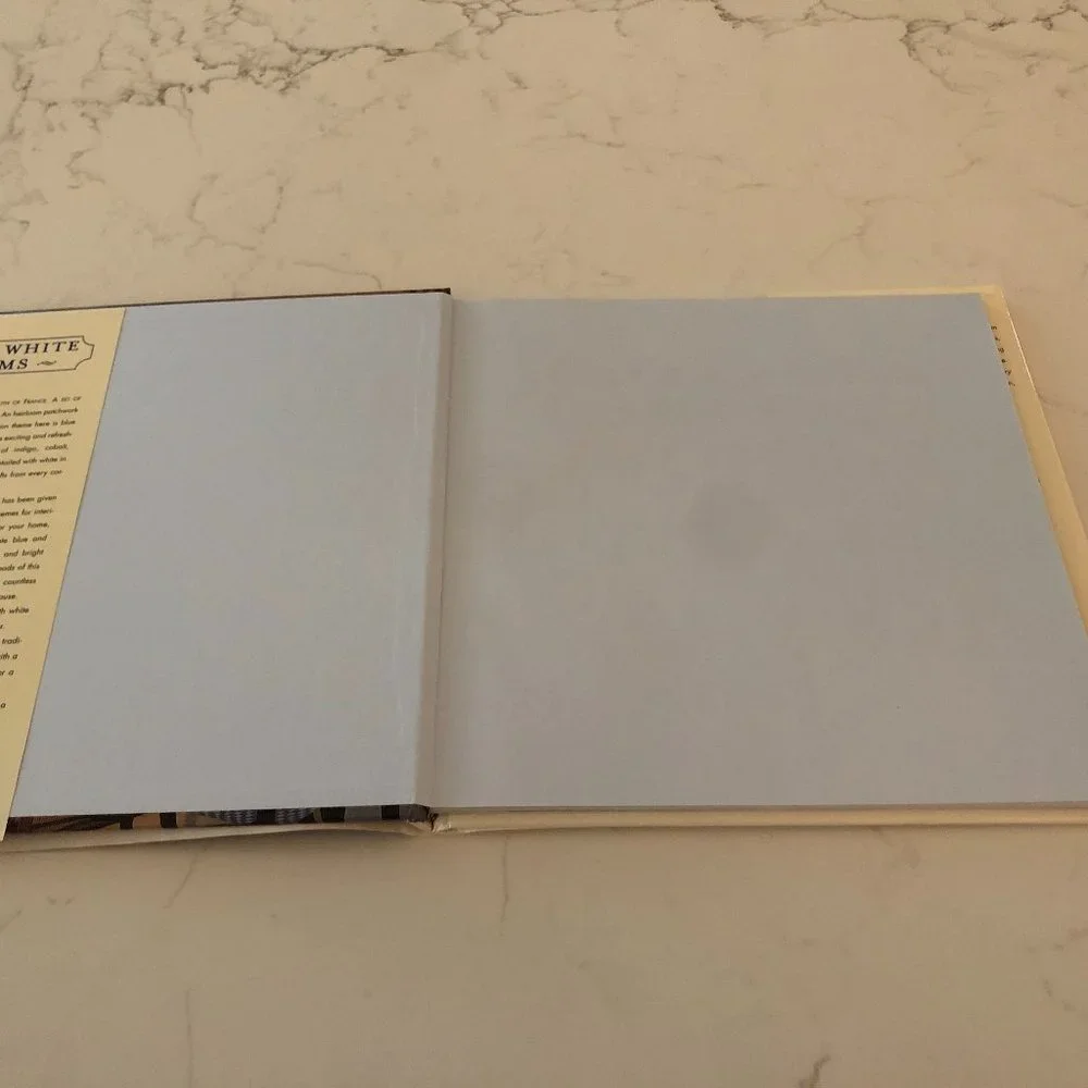 Blue and White Rooms Barnes and Noble Book